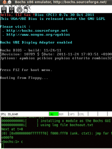 ubuntu bochs调试